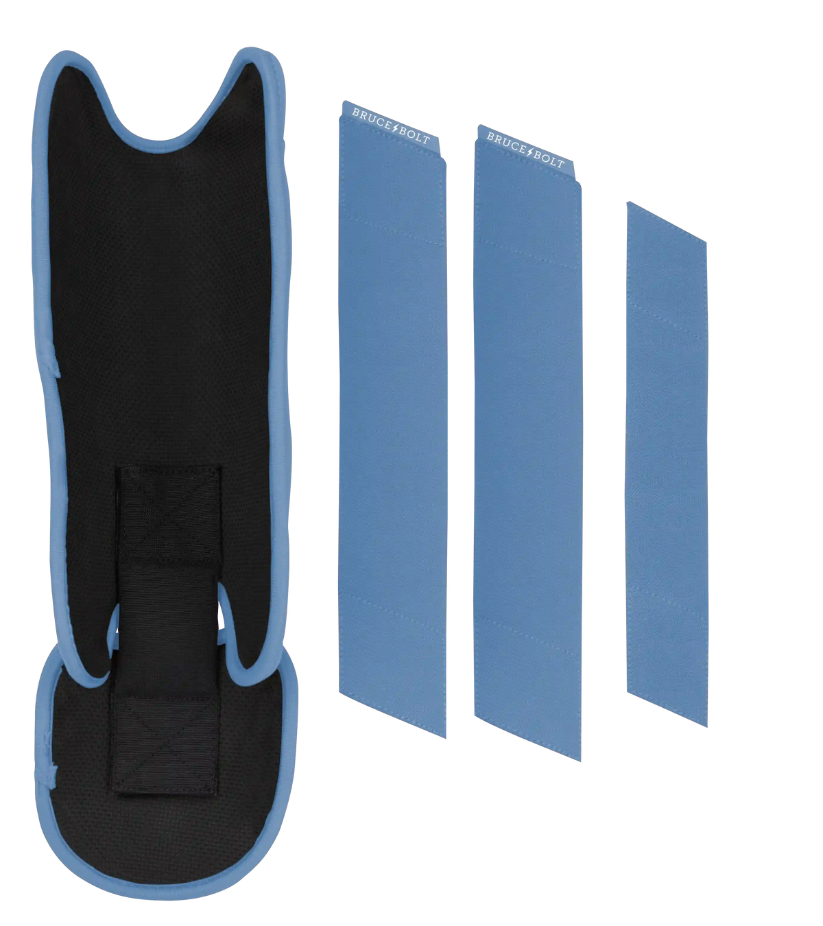 Chrome Series Leg Guard - Baby Blue