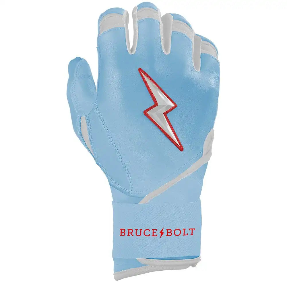 Personalized Ian Happ Signature Series Long Cuff Batting Gloves - Baby Blue