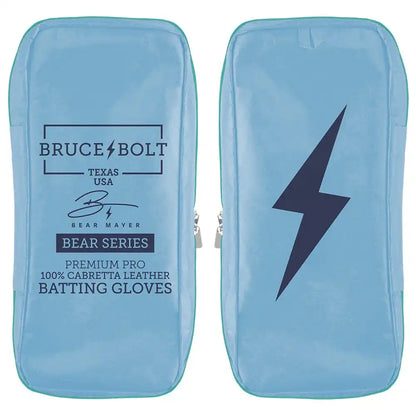 Bear Series Short Cuff Batting Gloves - Tidal Blue