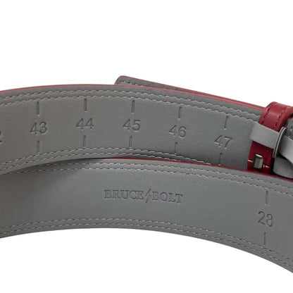 Premium Pro Adjustable Baseball Belt - Maroon