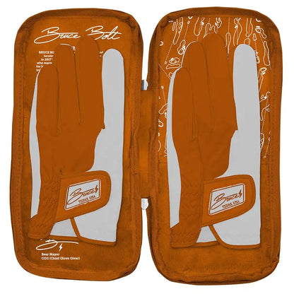 Bear Series Golf Gloves (On Left, 2-Pack) - Austin Orange