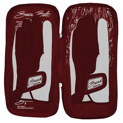 Bear Series Golf Gloves (On Left, 2-Pack) - College Station Maroon