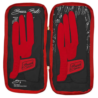 Bear Series Golf Gloves (On Left, 2-Pack) - Lubbock Black