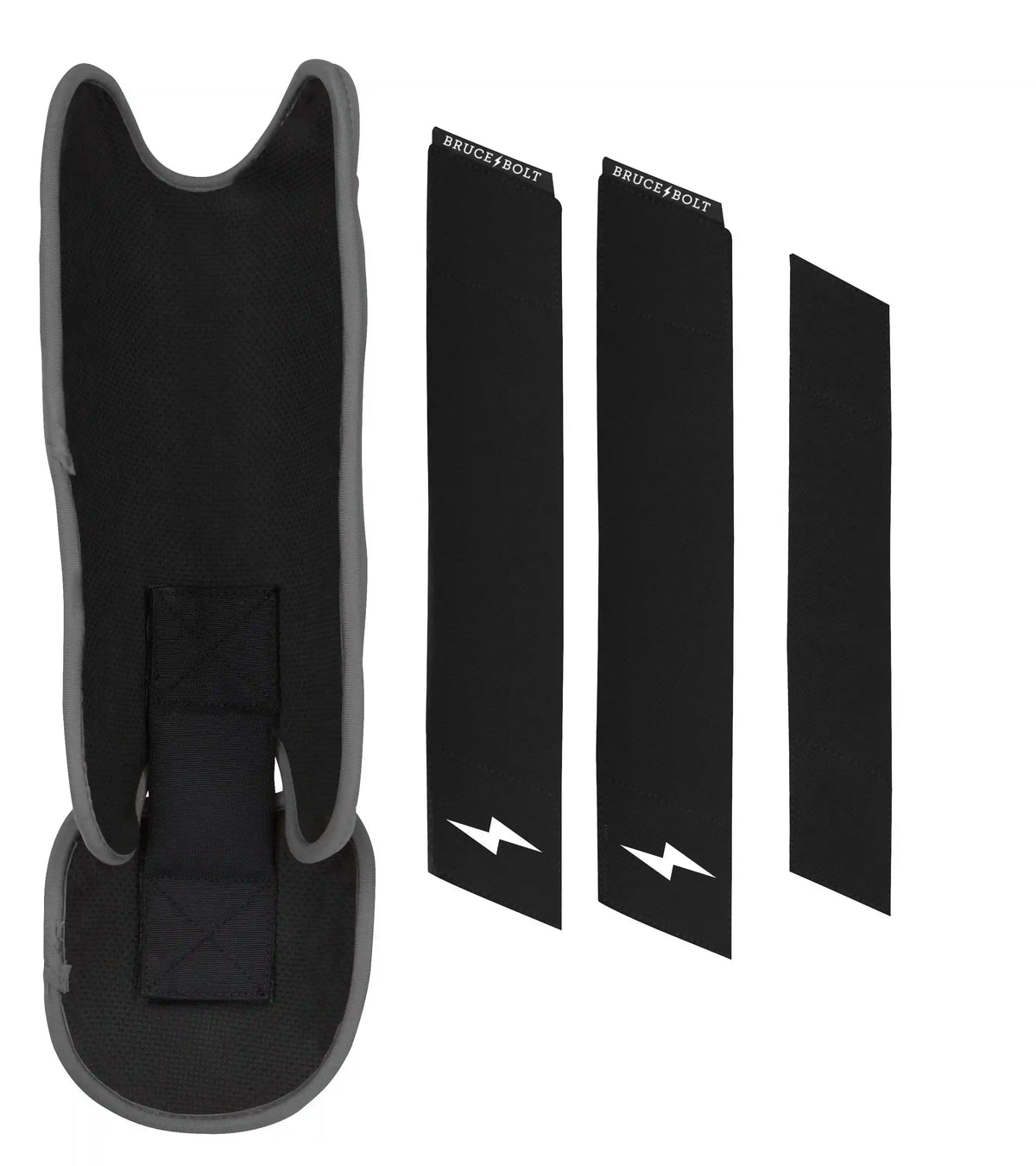Chrome Series Leg Guard - Black