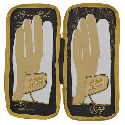 Gabby Golf Girl Creator Series Golf Gloves (On Left, 2-Pack) - Gold