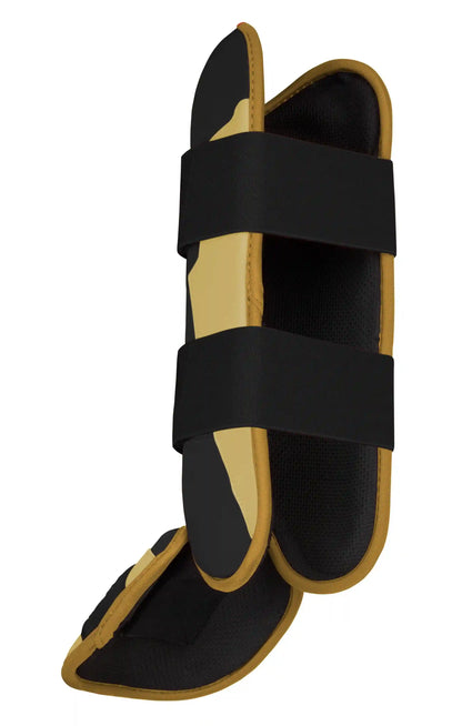 Gold Series Leg Guard - Black/Gold