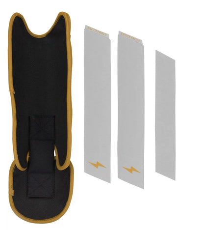 Gold Series Leg Guard - White/Gold