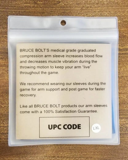 Graduated Compression Premium Arm Sleeve - Black