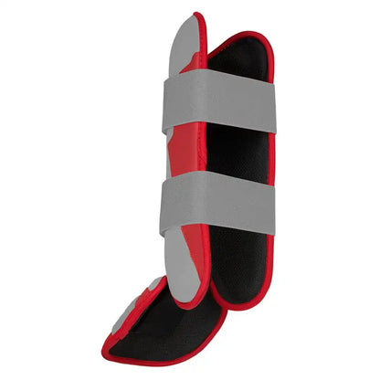 Grey Series Leg Guard - Red