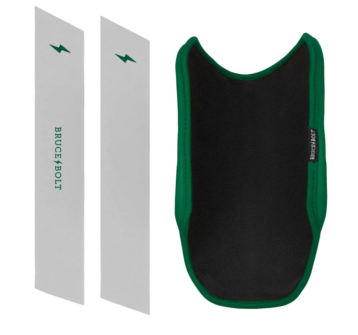 Chrome Series 9" Elbow Guard - Green