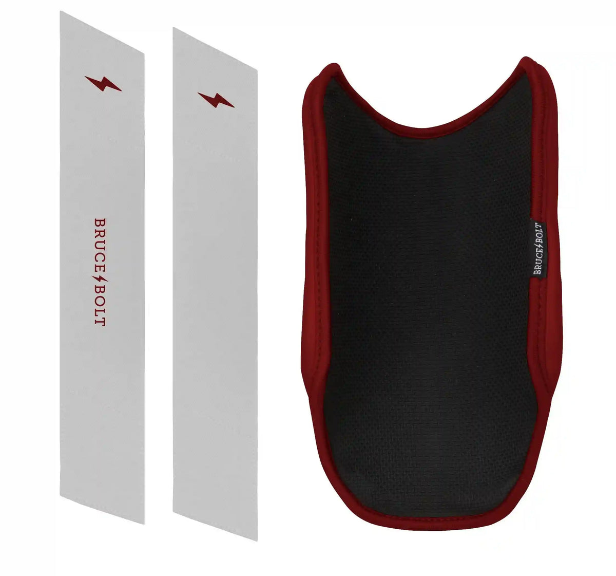 Chrome Series 9" Elbow Guard - Maroon