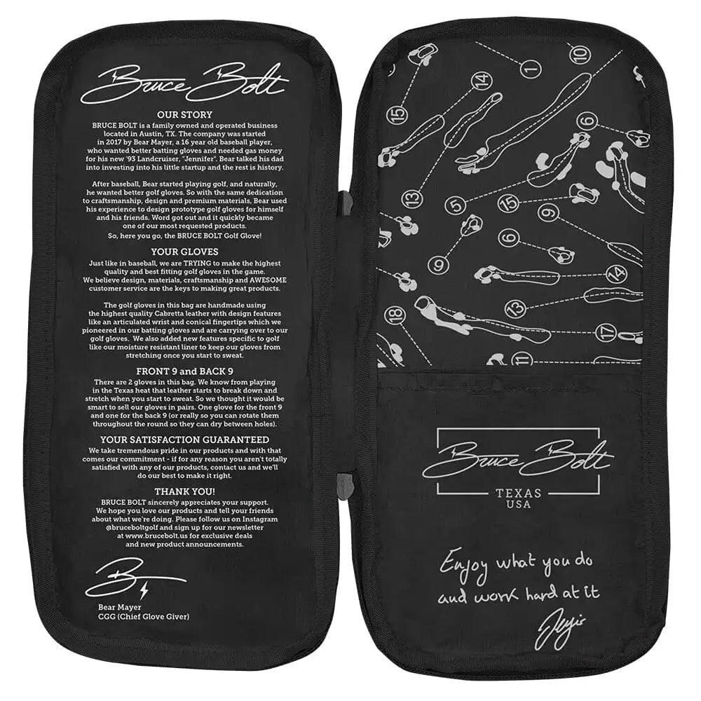 Sergio Garcia Signature Series Golf Gloves (On Left, 2-Pack) - Red/White
