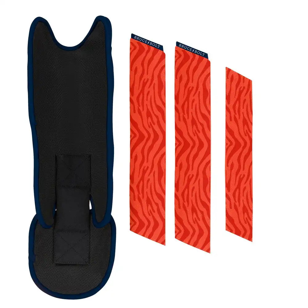 Max Clark Signature Series Leg Guard - Navy/Orange