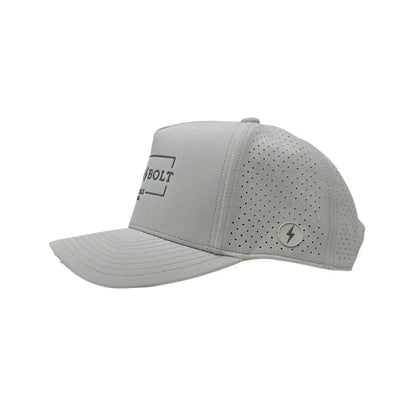 "BRUCE BOLT" Standard Snapback Hat - Grey