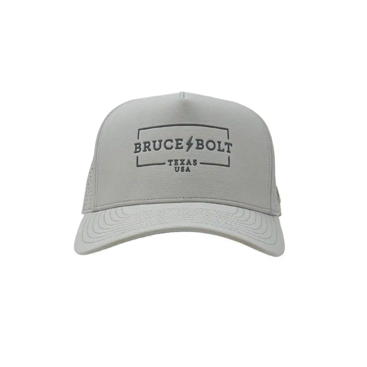 "BRUCE BOLT" Standard Snapback Hat - Grey