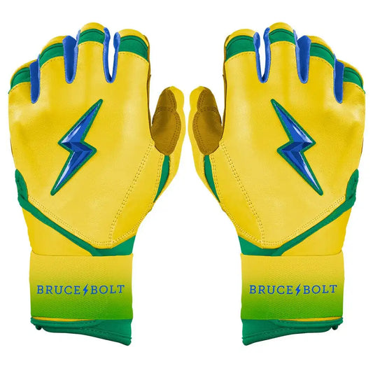 Coach RAC Creator Series Long Cuff Batting Gloves - Yellow