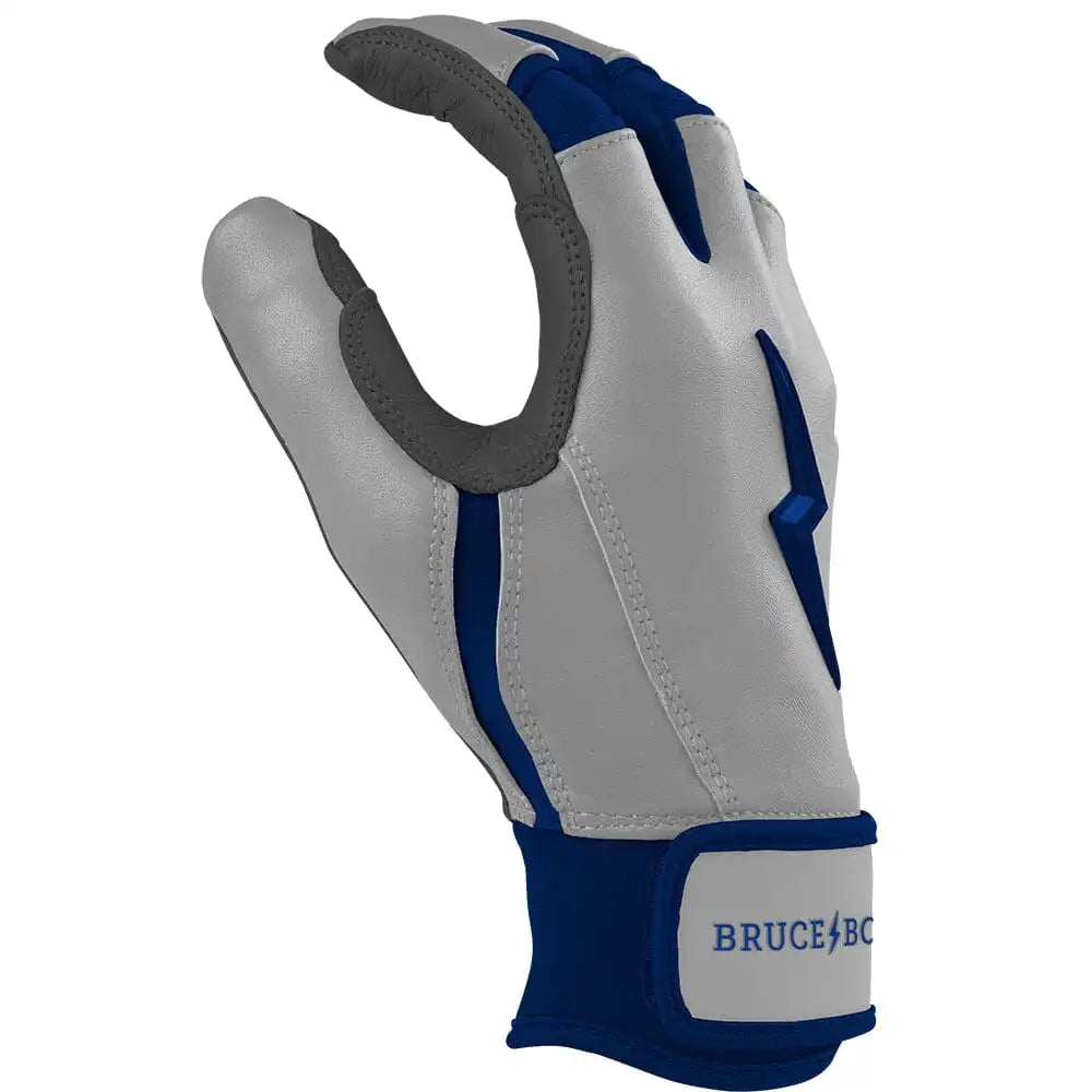 Grey Series Short Cuff Batting Gloves - Navy