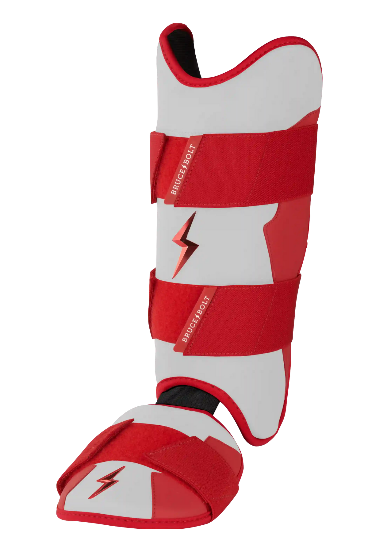 Chrome Series Leg Guard - Red