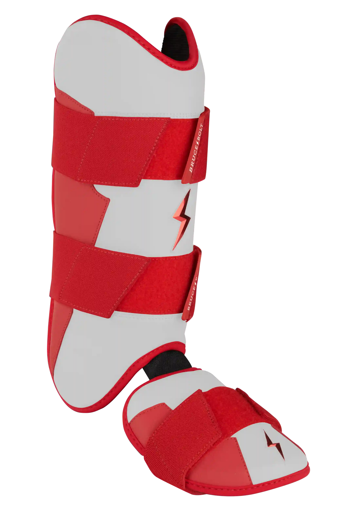 Chrome Series Leg Guard - Red
