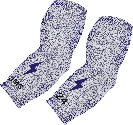 Personalized Graduated Compression Premium 3/4 Arm Sleeve - Elephant Print