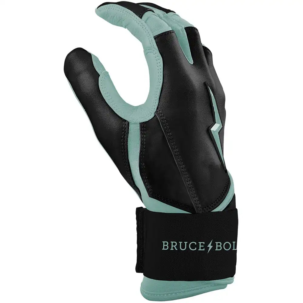 Harrison Bader Signature Series Long Cuff Batting Gloves - Black