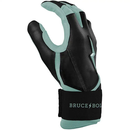 Harrison Bader Signature Series Long Cuff Batting Gloves - Black
