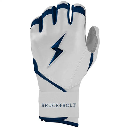 Chrome Series Long Cuff Batting Gloves - Navy