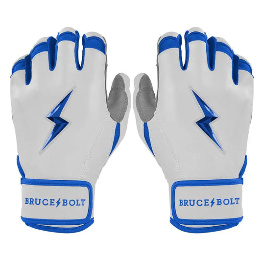 Chrome Series Short Cuff Batting Gloves - Royal