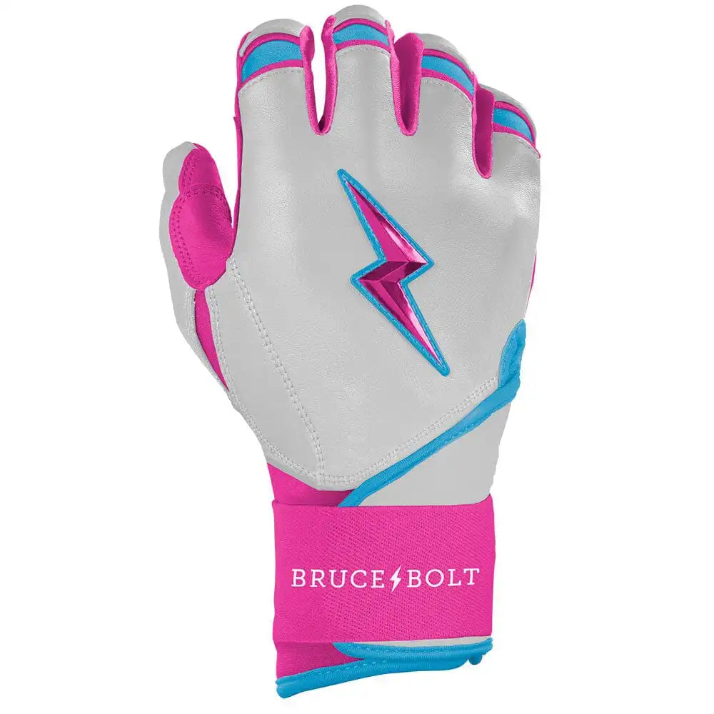 Perfect Game Collab Series Long Cuff Batting Gloves - Summer Swirl