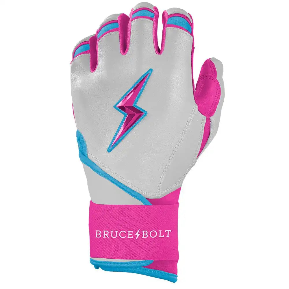Perfect Game Collab Series Long Cuff Batting Gloves - Summer Swirl