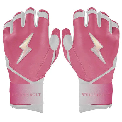 Bear Series Long Cuff Batting Gloves - Dusty Pink