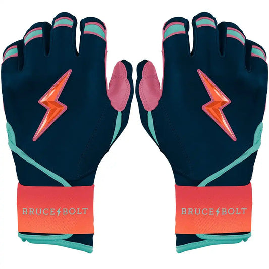 Bear Series Long Cuff Batting Gloves - Sunset