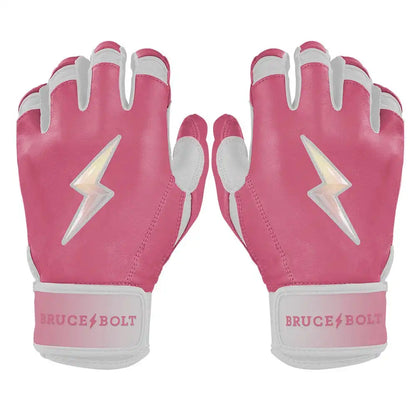 Bear Series Short Cuff Batting Gloves - Dusty Pink
