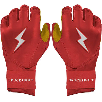 Original Series Long Cuff Batting Gloves - Red