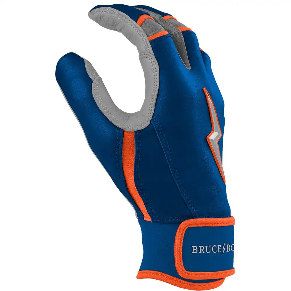 Brandon Nimmo Signature Series Short Cuff Batting Gloves - Blue