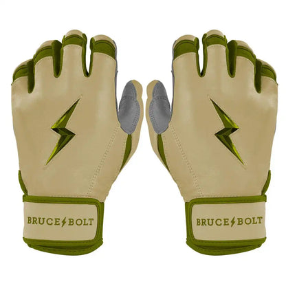 Patriot Series Short Cuff Batting Gloves - Military Beige