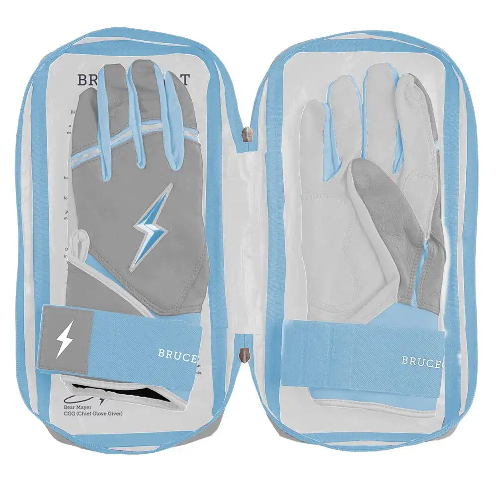 Ian Happ Signature Series Long Cuff Batting Gloves - Grey