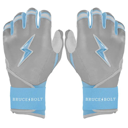 Personalized Ian Happ Signature Series Long Cuff Batting Gloves - Grey