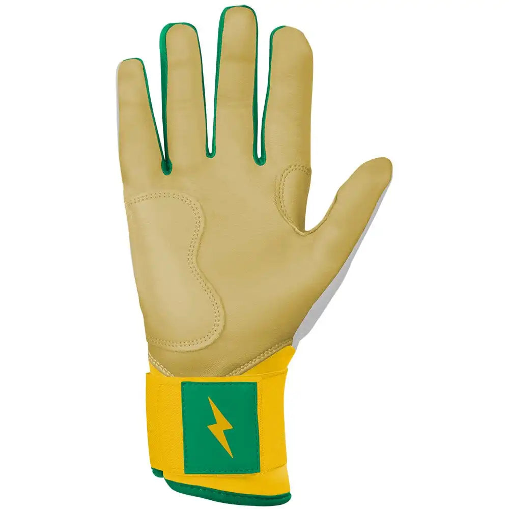 Nick Kurtz Signature Series Long Cuff Batting Gloves - Vegas White