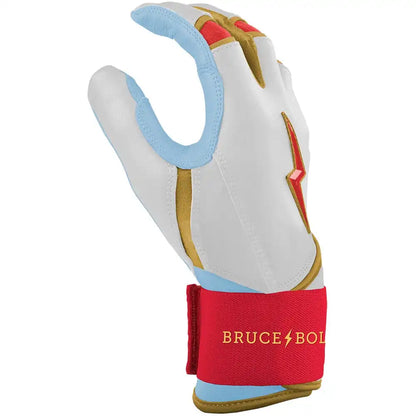 Rintaro Sasaki Signature Series Long Cuff Batting Gloves - White